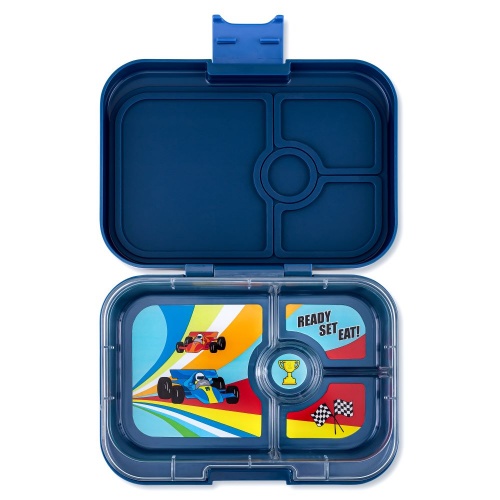 Yumbox 4 Compartment Panino Lunchbox Monte Carlo Blue